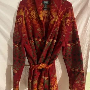 Ralph Lauren blanket wrap sweather